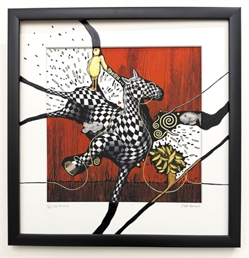 Giclee tryk "Jeg vil mærke friheden" nummer 8/10